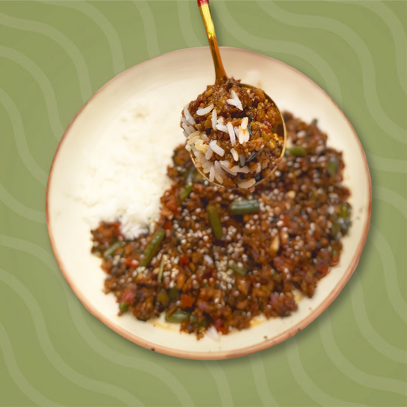 Thai-Style Basil Tempayy Stir-Fry