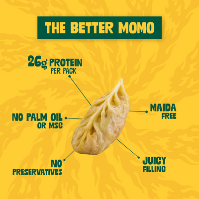 Hello Tempayy Classic High Protein Veg Momos