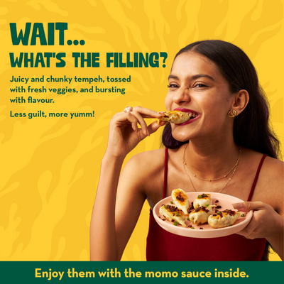 Hello Tempayy Classic High Protein Veg Momos