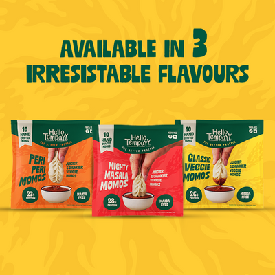 Hello Tempayy Classic High Protein Veg Momos