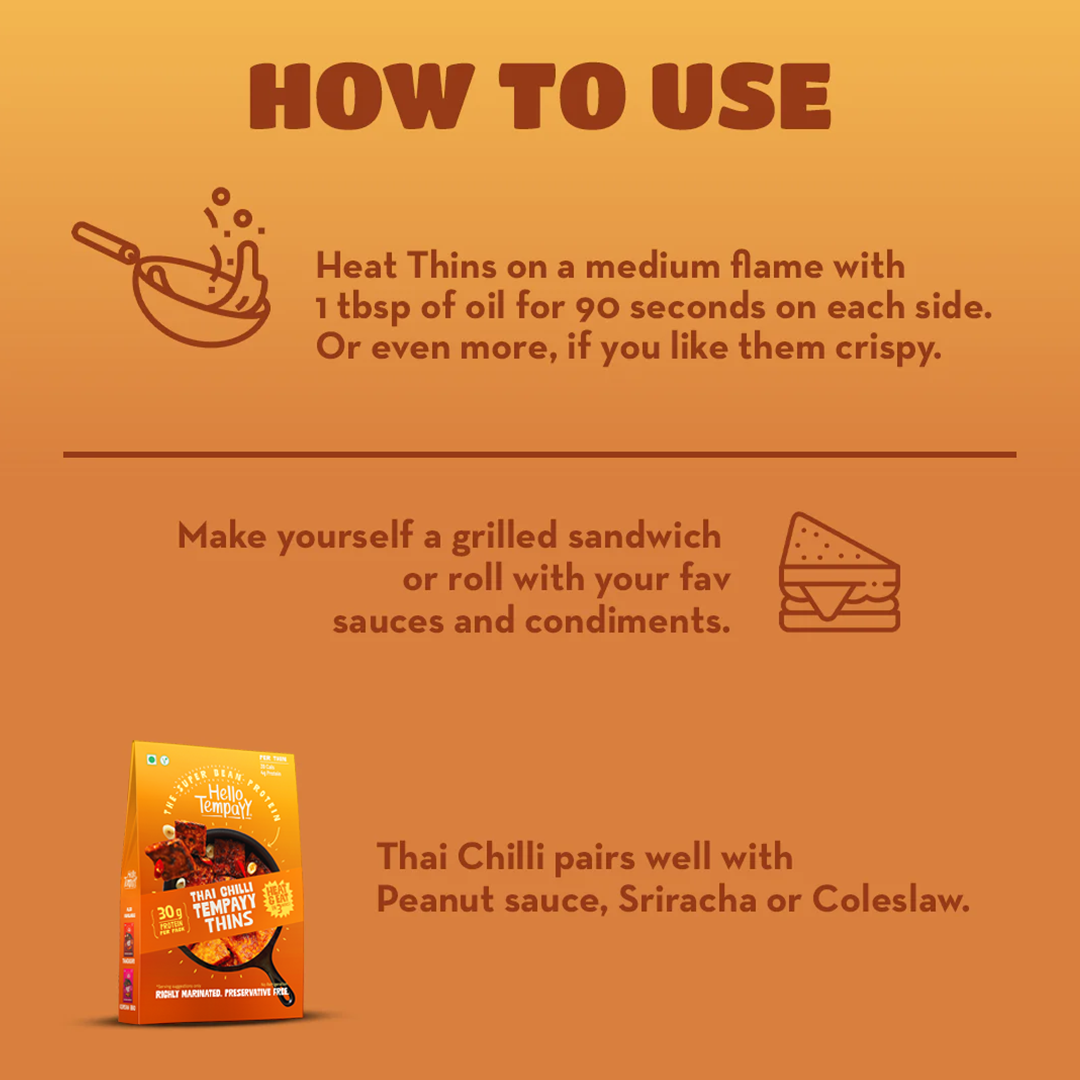 Thai Chilli Tempeh Thins