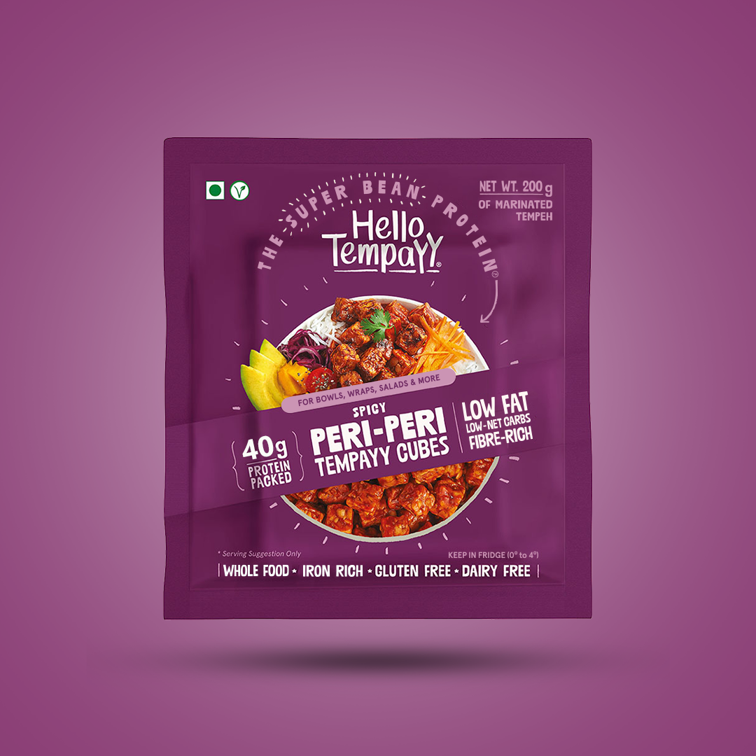 Spicy Peri Peri Tempeh Cubes