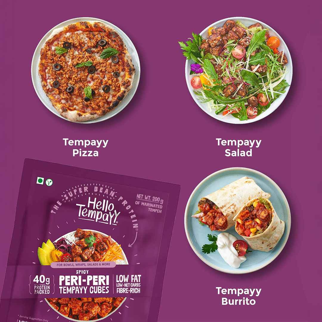 Spicy Peri Peri Tempeh Cubes