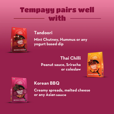 K Pop meets B Town- Tempeh Combo | Pack of 4