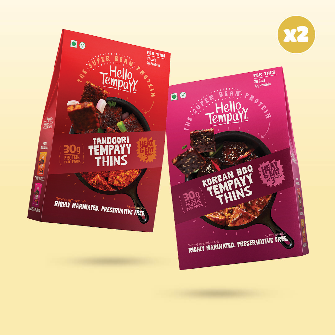 K Pop meets B Town- Tempeh Combo | Pack of 4