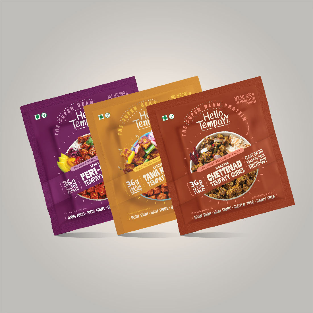 Spice Fix-Tempeh Combo | Pack of 3